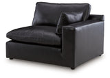 Emilia Sofa and Loveseat in Black from Ashley - Luna Furniture
