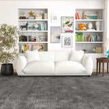Emma Mid Century Modern Luxury Cream Boucle Sofa from Ashcroft Furniture - Luna Furniture