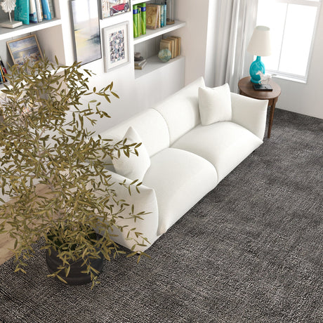 Emma Mid Century Modern Luxury Cream Boucle Sofa from Ashcroft Furniture - Luna Furniture