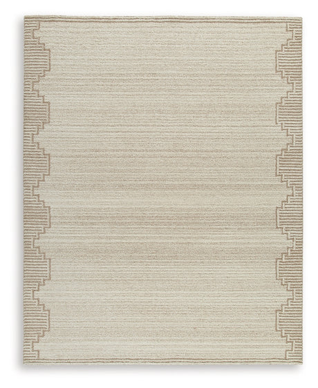 Emorymore Brown/Beige Large Rug from Ashley - Luna Furniture