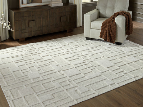 Empriss Ivory Large Rug from Ashley - Luna Furniture