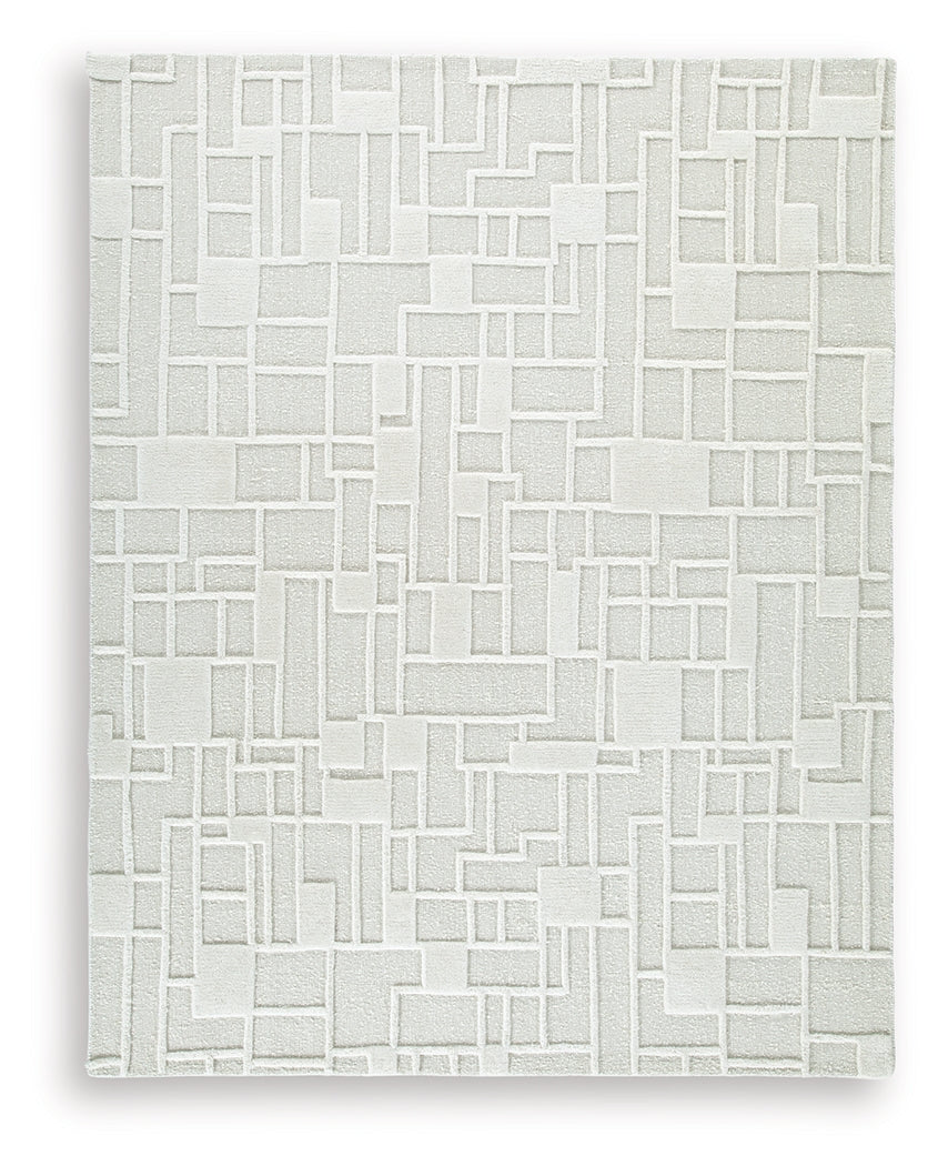 Empriss Ivory Large Rug from Ashley Furniture - Luna Furniture