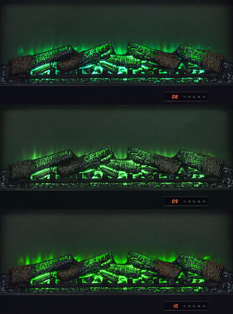 Enfield Dark Pine 71-inch TV Stand Fireplace Media Console from Coaster - Luna Furniture