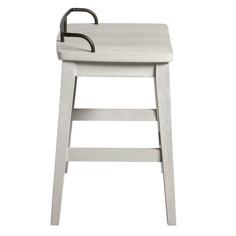 Pendleton Ivory 24″ Backless Counter Stool from Steve Silver - Luna Furniture