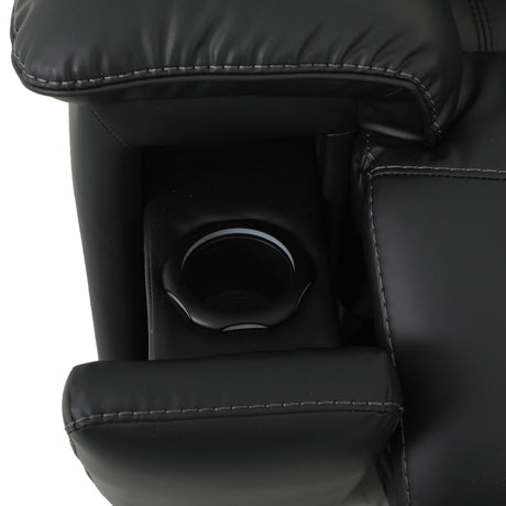 Zenith Power Home Theater Sofa with Built-In Speakers, Lighting and Vibration. from Steve Silver - Luna Furniture