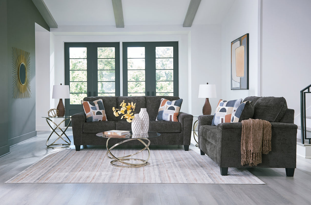 Erinslane Sofa and Loveseat in Dusk from Ashley - Luna Furniture