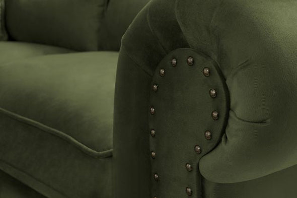 Eva Green Velvet Living Room Set - EVAGREEN-SL - Luna Furniture