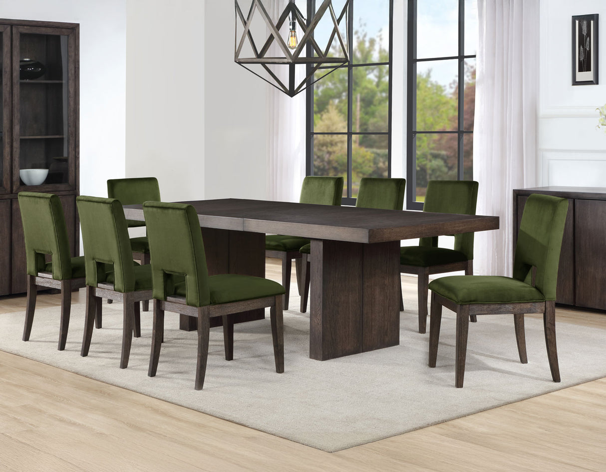 Evan Walnut Brown Dining Room Set from Steve Silver - Luna Furniture