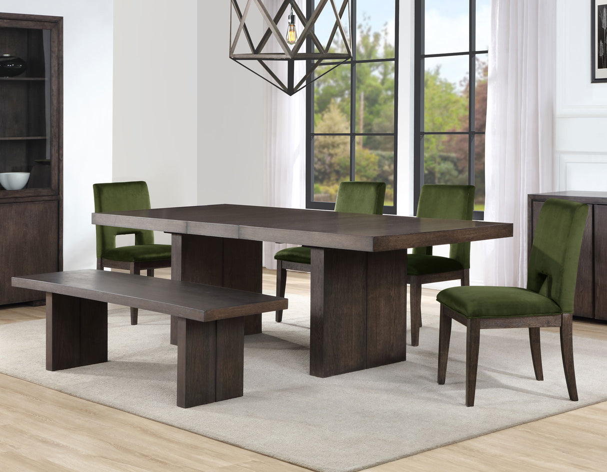Evan Walnut Brown Dining Room Set from Steve Silver - Luna Furniture