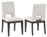 Evan Linen-look Side Chair, Set of 2 from Steve Silver - Luna Furniture