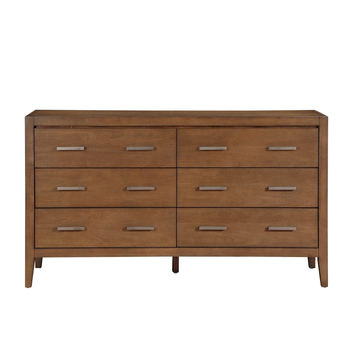 Evans Wire Brushed Light Brown 5pc Set (QB+NS+DR+MR+CH) from Homelegance - Luna Furniture