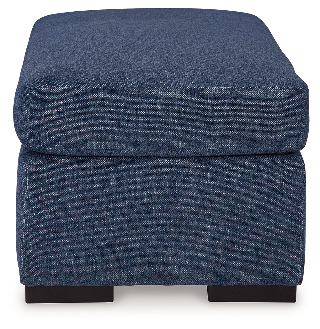Evansley Navy Ottoman from Ashley - Luna Furniture