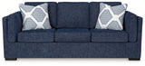 Evansley Navy Sofa from Ashley - Luna Furniture