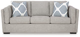 Evansley Sofa, Loveseat, Chair and Ottoman in Pewter from Ashley - Luna Furniture