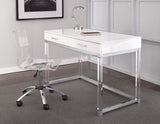 Everett Desk, White from Steve Silver - Luna Furniture