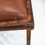 Everett Tan Leather Lounge Chair from Ashcroft Furniture - Luna Furniture