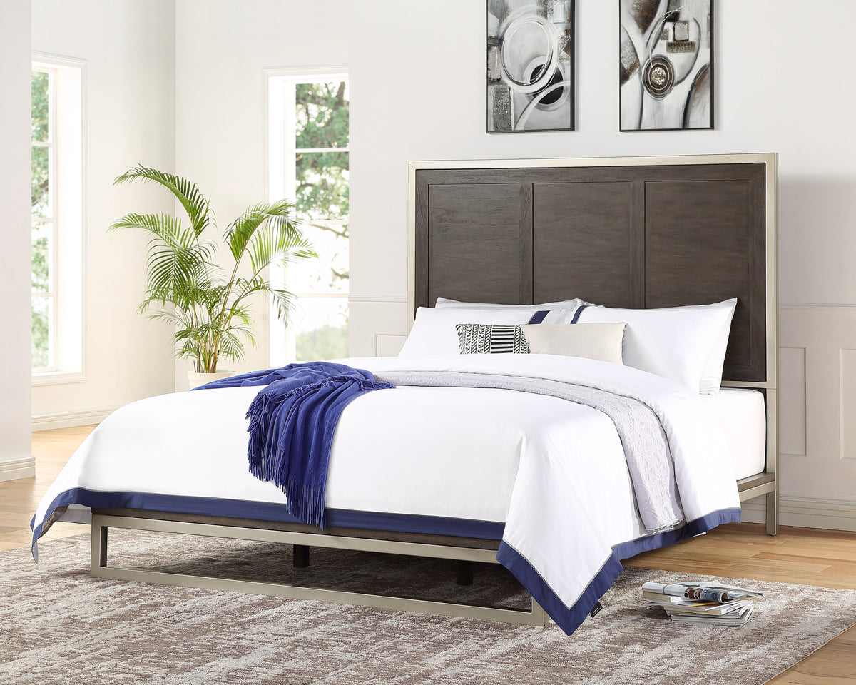 Broomfield Brown Queen Bed