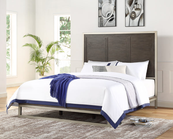 Broomfield Brown Queen Bed
