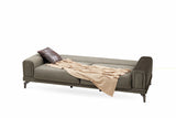 Evora Khaki Green 3-Seater Sofa Bed - EVORA 03.302.0520.0930.0067.0000.21.23 - 
