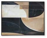 Ewanford Black/Brown/Tan Wall Art from Ashley - Luna Furniture