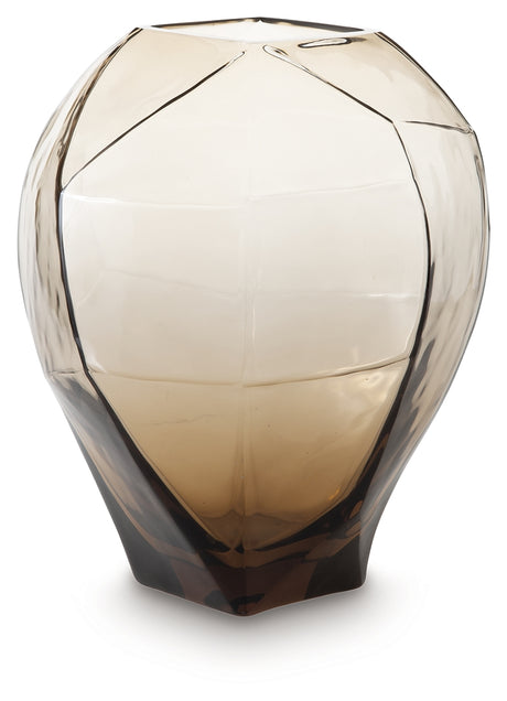 Ewart Light Brown Vase from Ashley Furniture - Luna Furniture
