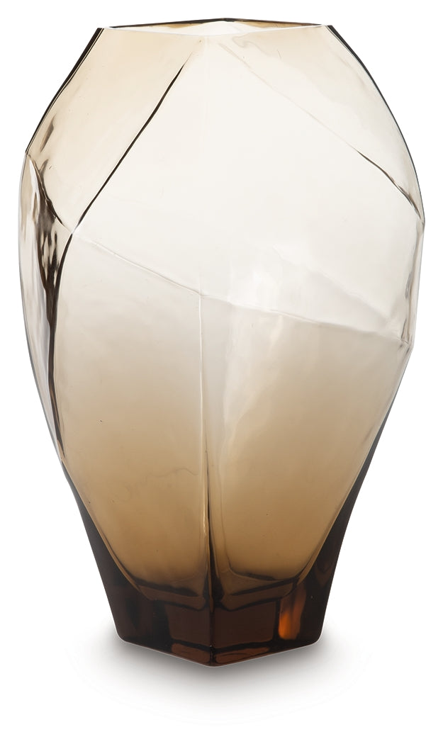 Ewart Light Brown Vase from Ashley Furniture - Luna Furniture