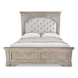 Highland Park Waxed Driftwood King Bed from Steve Silver - Luna Furniture