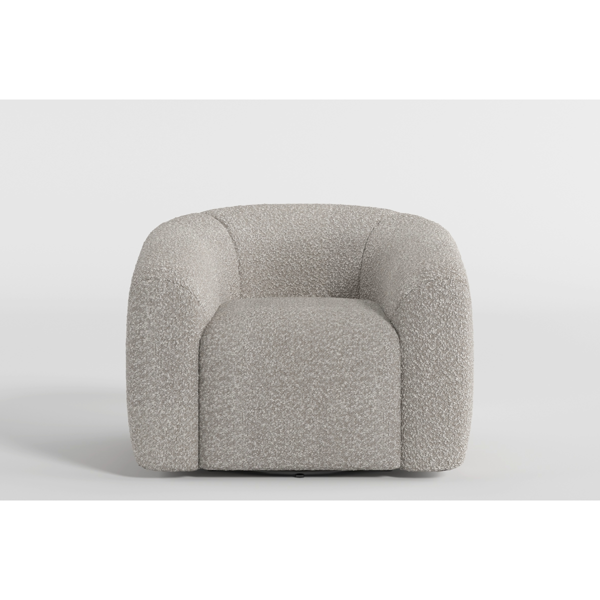 Caldera Gray Swivel Accent Chair from Homelegance - Luna Furniture