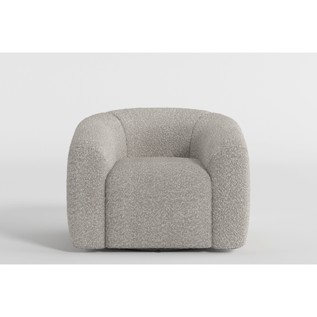 Caldera Gray Swivel Accent Chair from Homelegance - Luna Furniture