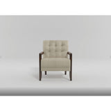 Crafton Dark Brown Leather Accent Chair from Homelegance - Luna Furniture