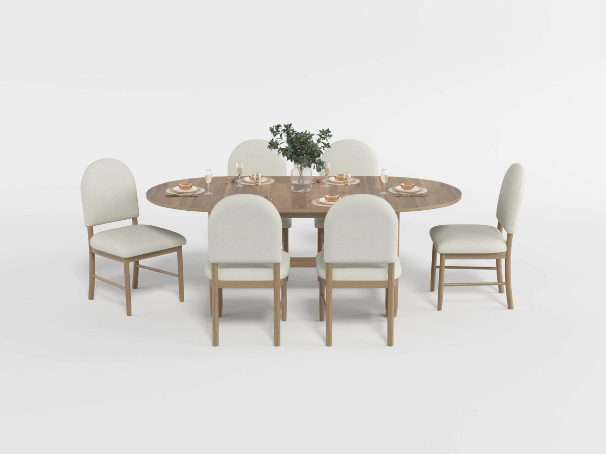 Myrna Natural Dining Side Chair, Set of 2 from Homelegance - Luna Furniture