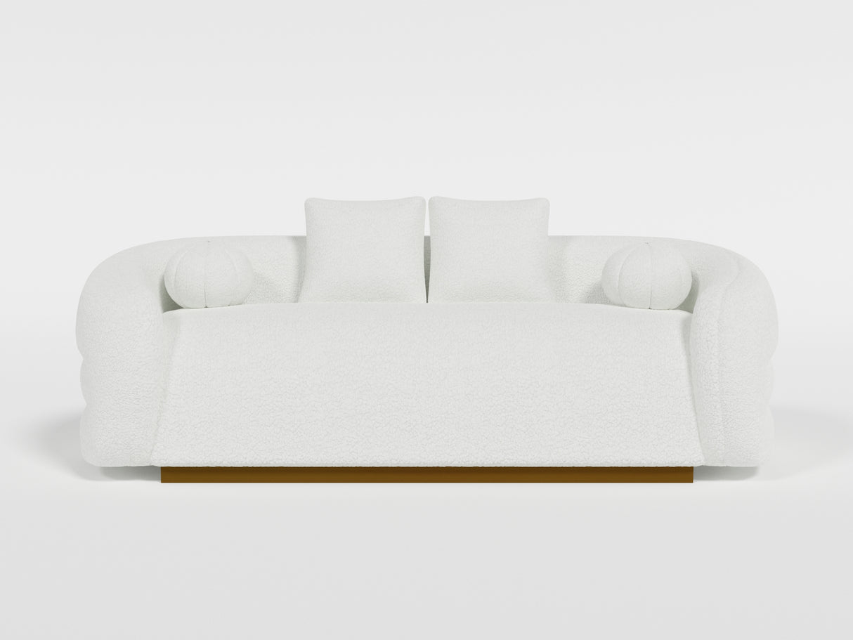 Novella White Sofa from Homelegance - Luna Furniture