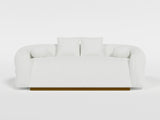 Novella White Sofa from Homelegance - Luna Furniture
