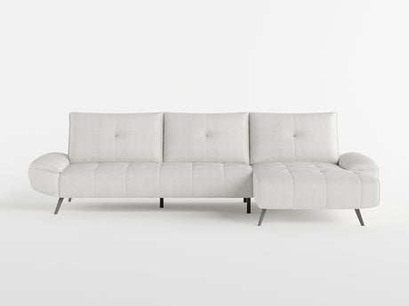 Dominic Orange 2-Piece Sectional with Right Chaise from Homelegance - Luna Furniture