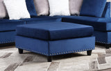 Curly Dark Gray Queen Upholstered Sleigh Bed from Homelegance - Luna Furniture