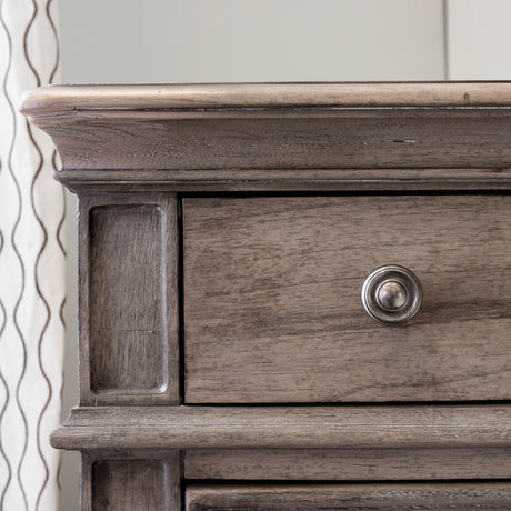 Highland Park Nightstand, Waxed Driftwood from Steve Silver - Luna Furniture