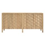 Abra 72" Four Door Sideboard in Light Mango from Home Trends & Design - Luna Furniture