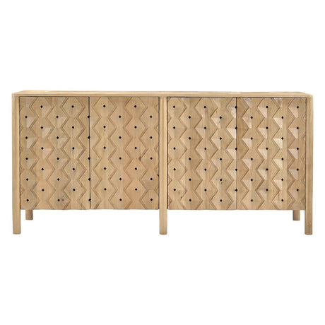 Abra 72" Four Door Sideboard in Light Mango from Home Trends & Design - Luna Furniture