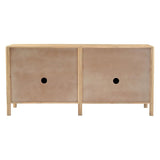 Abra 72" Four Door Sideboard in Light Mango from Home Trends & Design - Luna Furniture