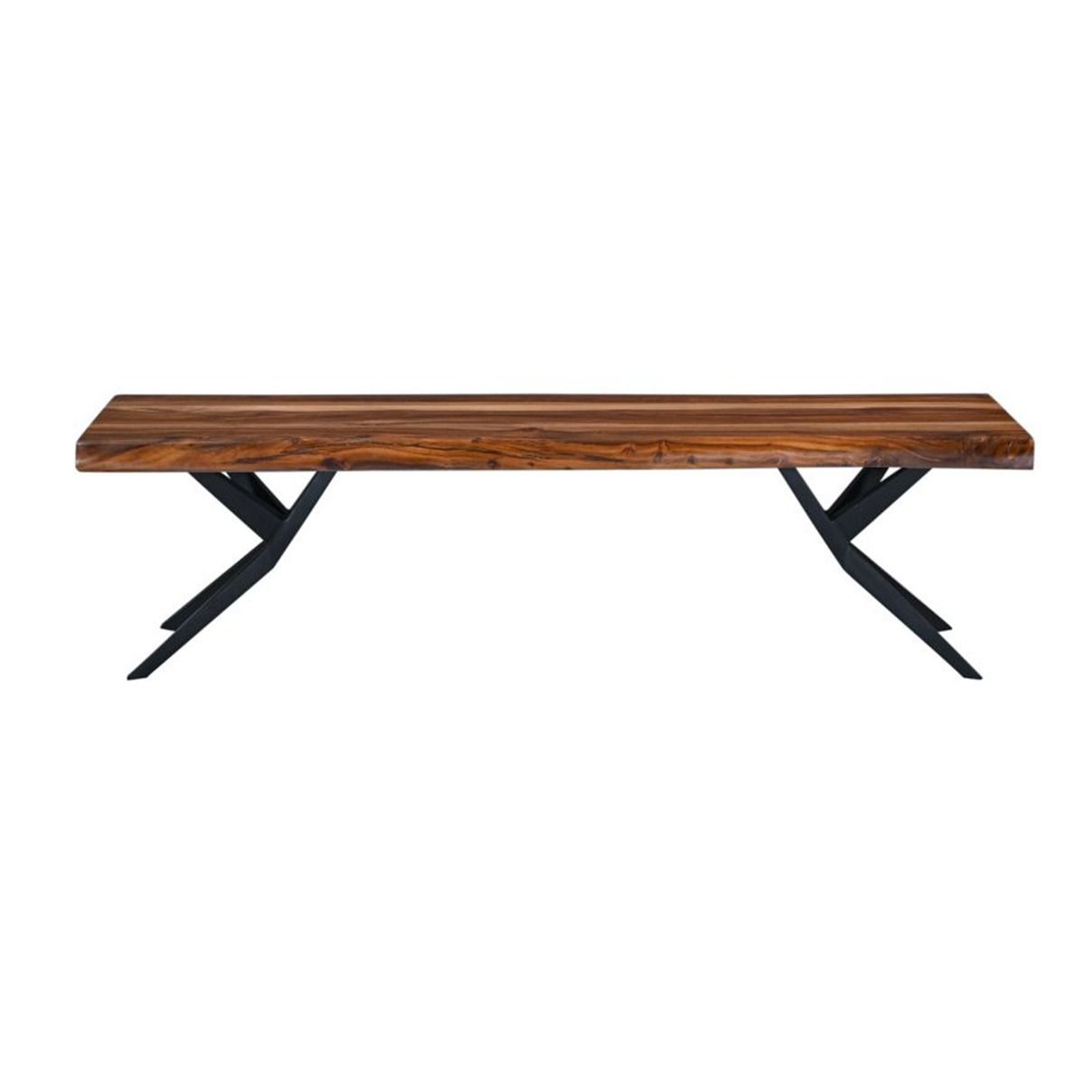 Austin Loft 68" Bench in Natural Sheesham from Home Trends & Design - Luna Furniture