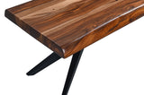 Austin Loft 68" Bench in Natural Sheesham from Home Trends & Design - Luna Furniture