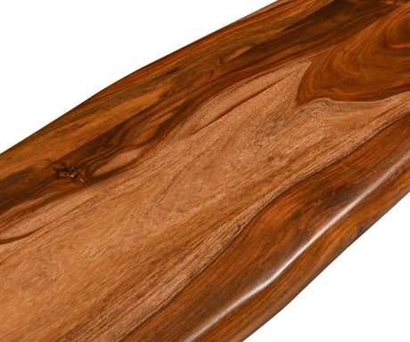 Austin Loft 90" Bench in Natural Sheesham from Home Trends & Design - Luna Furniture