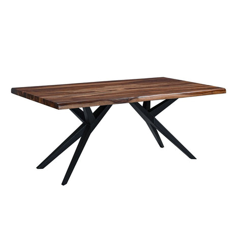 Austin Loft 72" Dining Table in Natural Sheesham from Home Trends & Design - Luna Furniture