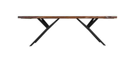 Austin Loft 94" Dining Table in Natural Sheesham from Home Trends & Design - Luna Furniture