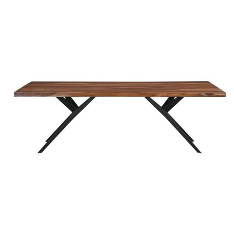 Austin Loft 94" Dining Table in Natural Sheesham from Home Trends & Design - Luna Furniture