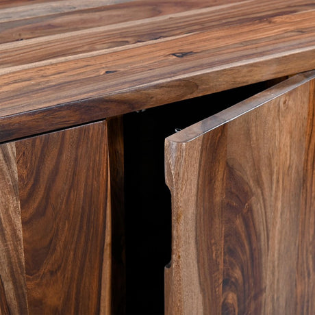 Austin Loft 90" Sideboard in Natural Sheesham from Home Trends & Design - Luna Furniture