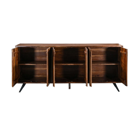 Austin Loft 90" Sideboard in Natural Sheesham from Home Trends & Design - Luna Furniture