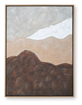 Fanthorne Tan/Brown/White Wall Art from Ashley Furniture - Luna Furniture