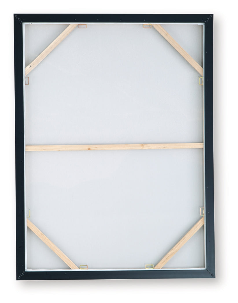 Fanthorne Tan/Brown/White Wall Art from Ashley Furniture - Luna Furniture