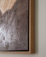 Fanthorne Tan/Brown/White Wall Art from Ashley Furniture - Luna Furniture